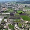 Terreno Los Bajos Melipilla vista aérea Vista aérea del terreno Los Bajos, 13,44 ha en Melipilla, zona AUDP